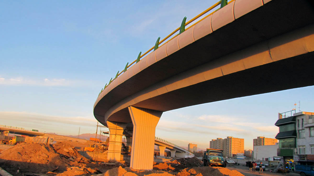 Shahid Rajaee (Kosar) Interchange Bridge