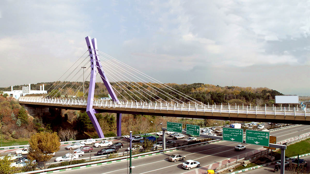 1st Abrisham Pedestrain Bridge