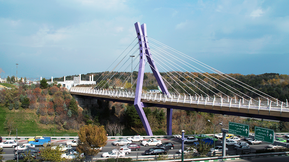 1st Abrisham Pedestrain Bridge