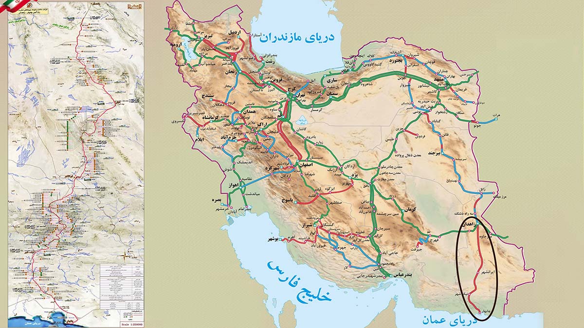 Chabahar-Zahedan Railway Bridge