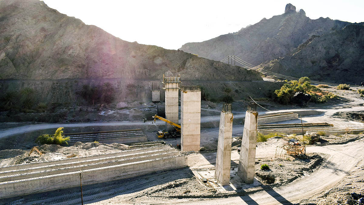 Chabahar-Zahedan Railway Bridge