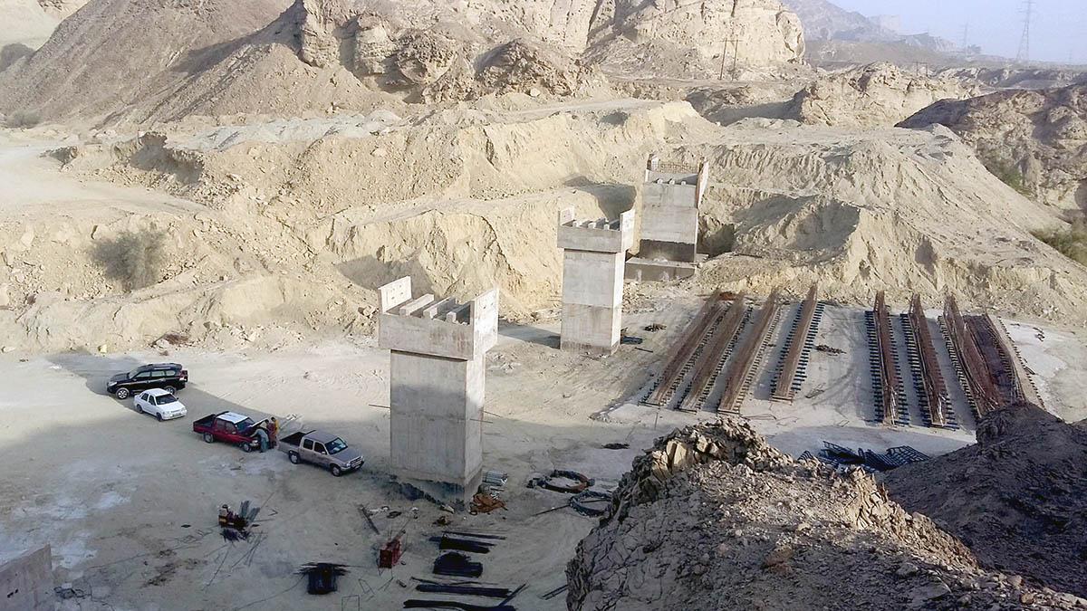 Chabahar-Zahedan Railway Bridge