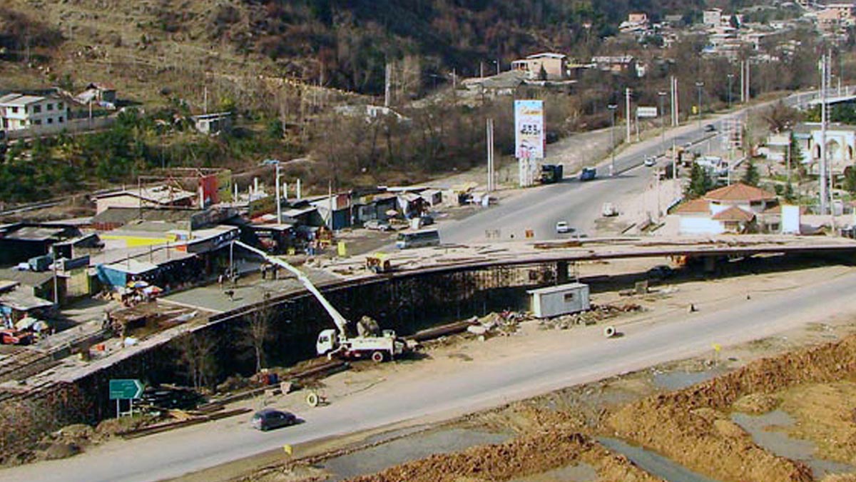 Chaloos- Nowshahr Multi level Bridges