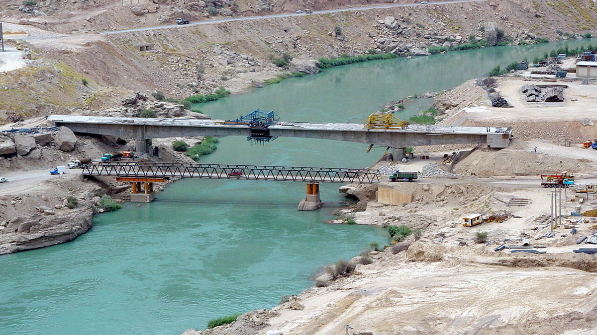 Gotvand Dam Access Bridge