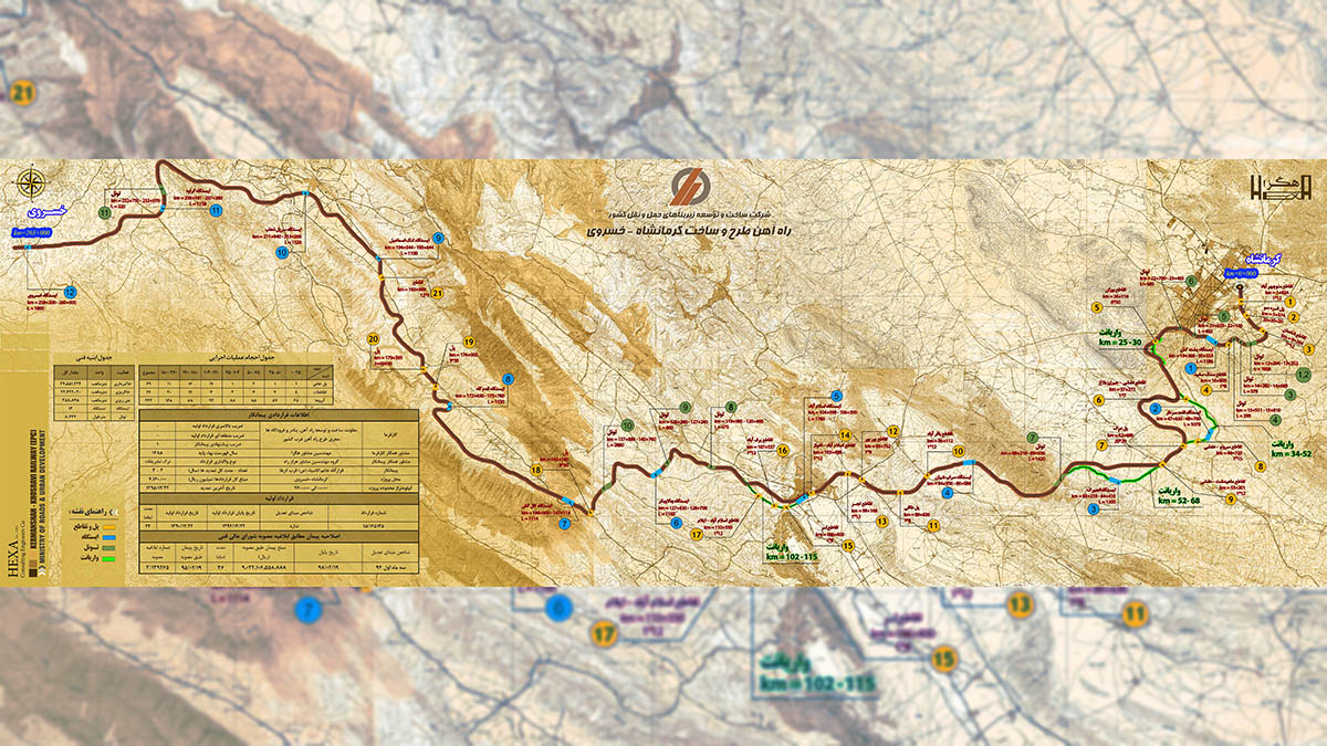 Kermanshah-Khosravi Railway Bridges