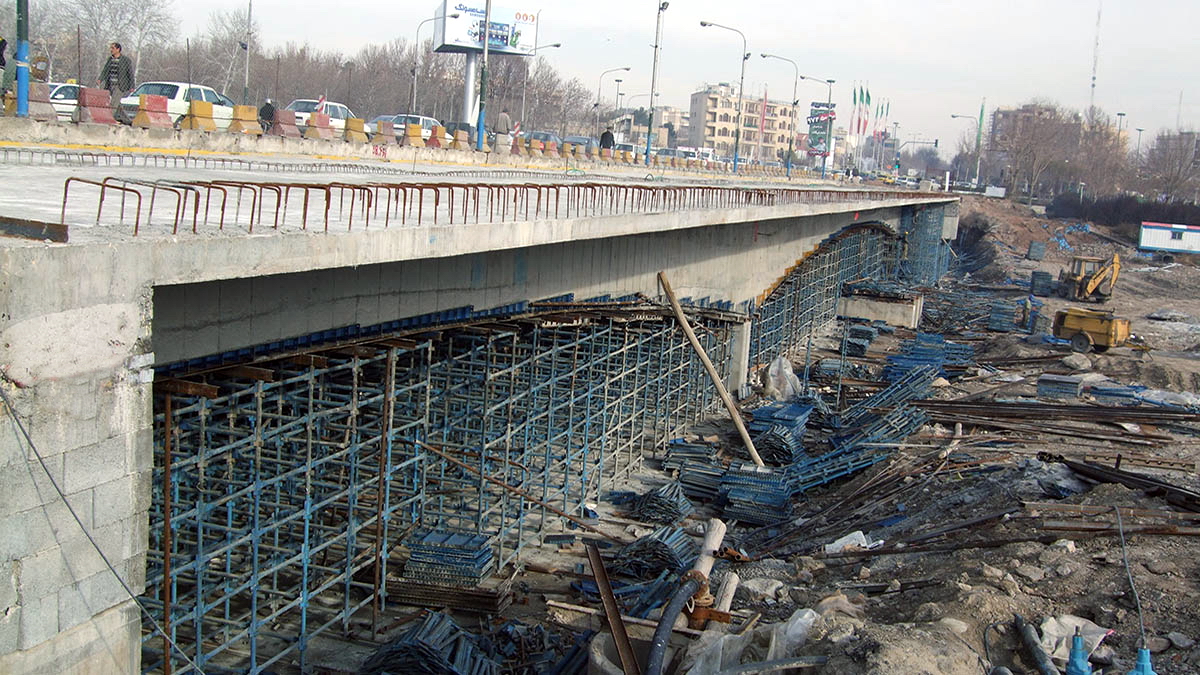 Widening Bozorgmehr Bridge
